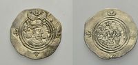 PERSIEN: SASANIDEN AR Drachme XUSRO II., NAHR-TIRE