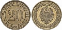 DEUTSCHLAND 20 Pfennig Nickel