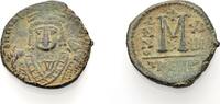 BYZANZ AE Follis MAURICIUS TIBERIUS, ANTIOCHIA