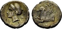GRIECHISCHE MÜNZEN Hemidrachmon KORINTH