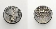 ROM, REPUBLIK Denar AP. CLAUDIUS, T. MALOLEIUS & Q. URBINIUS