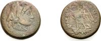 GRIECHISCHE MÜNZEN AE Kleinbronze ÄGYPTEN: PTOLEMAIOS V