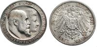 WÜRTTEMBERG 3 Mark Silberhochzeit