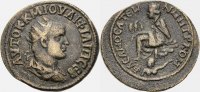 GRIECHISCHE MÜNZEN UNTER ROM. Bronze KOMMAGENE, SAMOSATA: PHILIPPUS II.
