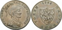 BRITISCHE TRADE TOKEN Halfpenny MIDDLESEX, POLITICAL & SOCIAL SERIES