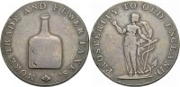 BRITISCHE TRADE TOKENS Cu. Halfpenny NORFOLK: NORWICH