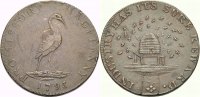 BRITISCHE TRADE TOKEN Cu Halfpenny Token HAMPSHIRE: PETERSFIELD/LANCASTER: ROCHDALE
