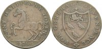 BRITISCHE TRADE TOKEN Cu Halfpenny Token KENT: GOUDHURST