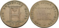 BRITISCHE TRADE TOKEN Cu Halfpenny Token MIDDLESEX: LONDON, COVENTRY STREET