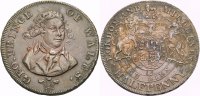 BRITISCHE TRADE TOKEN Cu Halfpenny MIDDLESEX NATIONAL SERIES