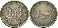 BRITISCHE TRADE TOKEN Cu Farthing LONDON (MIDDLESEX)