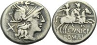 RÖMISCHE REPUBLIK Denar C. IUNIUS