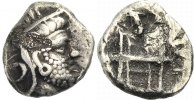 GRIECHISCHE MÜNZEN Drachme PERSIEN, UNBEKANNTER HERRSCHER