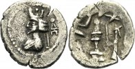 PERSIEN, PERSIS Halbdrachme (?) ARTAXERXES (ARDAXSIR) II.