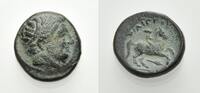 KÖNIGE VON MAKEDONIEN AE Kleinbronze PHILIPPOS II.