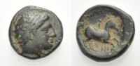 KÖNIGE VON MAKEDONIEN AE Bronze PHILIPPOS II.