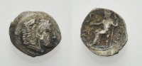 KÖNIGE VON MAKEDONIEN AR Hemiobol ALEXANDER III. DER GROßE
