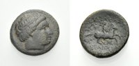 KÖNIGE VON MAKEDONIEN AE Bronze PHILIPPOS III. ARRHIDAIOS