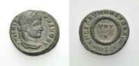 ROM, KAISERZEIT AE Nummus CRISPUS CAESAR