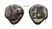 GRIECHISCHE MÜNZEN AR Viertelobol IONIEN: TEOS