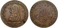 ANGLESEY Halfpenny Parys Mine Kupferbergwerk