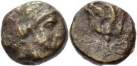 GRIECHISCHE MÜNZEN AE Kleinbronze INSELN VOR KARIEN: RHODOS