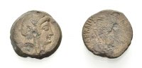 ÄGYPTEN AE Bronze KÖNIGREICH DER PTOLEMAIER: PTOLEMAIOS VI. PHILOMETOR