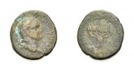 GRIECHISCHE MÜNZEN UNTER ROM AE Bronze PHRYGIEN, APAMEIA, UNTER VESPASIANUS.