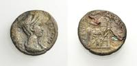 ÄGYPTEN Tetradrachmon, Billon ALEXANDRIA: SABINA, GATTIN DES HADRIANUS