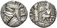 PARTHER Tetradrachmon VOLOGASES IV.