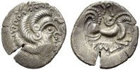 KELTISCHE MÜNZEN Stater, Billon FRANKREICH: CORIOSOLITES (ARMORICA)
