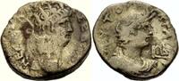 ROM, PROVINZPRÄGUNGEN, ÄGYPTEN Billon Tetradrachmon ALEXANDRIA, UNTER NERO.