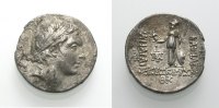 GRIECHISCHE MÜNZEN AR Drachme KÖNIGE VON KAPPADOKIEN: ARIARATHES IV.