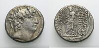 KÖNIGREICH DER SELEUKIDEN AR Tetradrachmon PHILIPPOS I. PHILADELPHOS