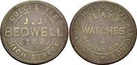 BRITISCHE TOKEN. Farthing LANCASHIRE, MANCHESTER: W. SCOTT