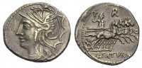 RÖMISCHE REPUBLIK, Denar L. Appuleius Saturninus,