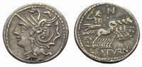 RÖMISCHE REPUBLIK, Denar L. Appuleius Saturninus,