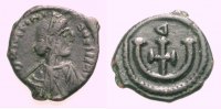 BYZANTINISCHE MÜNZEN Pentanummion IUSTINIANUS I.