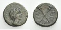 GRIECHISCHE MÜNZEN Tetras SIZILIEN: MENAINON