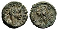 GRIECHISCHE MÜNZEN UNTER RÖMISCHER HERRSCHAFT Billon-Tetradrachmon ALEXANDRIA: CLAUDIUS II. GOTHICUS