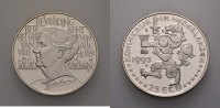 EUROPÄISCHE UNION 25 Ecus NIEDERLANDE: KÖNIGIN WILHELMINA