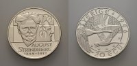EUROPÄISCHE UNION AR 20 Ecu SCHWEDEN: AUGUST STRINDBERG