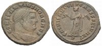 ROM, KAISERREICH. Nummus/Follis. CONSTANTIUS I. CAESAR, KARTHAGO.