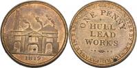 BRITISCHE TRADE TOKEN. Penny HULL, YORKSHIRE.