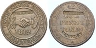 GROSSBRITANNIEN. Cu Trade Token TRADE TOKEN: YORKSHIRE, KEIGHLEY.