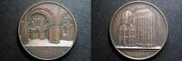 Bronze Germany, Aachen Dated 1849 60mm  Cathedral Medal Wiener