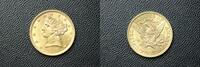 US Coins $5 Dollar Liberty Half Eagle United States 1900 Gold  Uncircula... 1345,46 EUR  zzgl. 35,73 EUR Versand