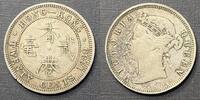 World Coins 20 Cents Hong Kong: 1889  KM# 7  109,51 EUR  zzgl. 13,40 EUR Versand