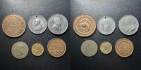 Exonumia Canada 1800s - 1900s Lot of 6 Medals -