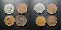Exonumia Lot of 4 Numismatic Medals Italy, Finland, Germany -